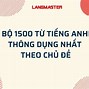 1500 Từ Thông Dụng