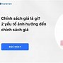 Chính Sách Giảm Giá Tiếng Anh Là Gì