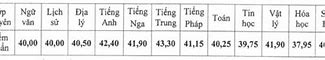 Điểm Chuẩn Chuyên Văn Ams 2024