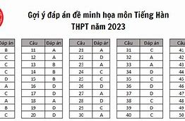 Tiếng Anh Trung Học Phổ Thông Quốc Gia 2023